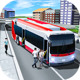 City Tourist Bus Transporter Driving Simulator 3D icon