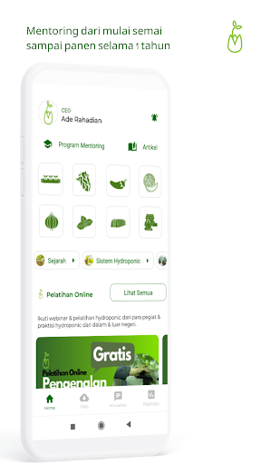 Android application Hydroponic ID screenshort