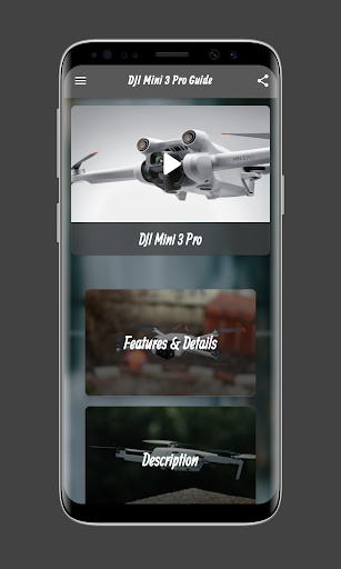 Android application DJI Mini 3 Pro Guide screenshort