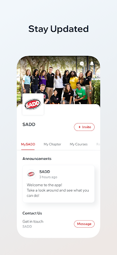 SADD Screen 3