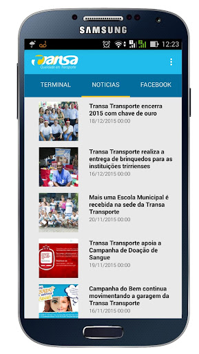 Transa Transporte Screen 3
