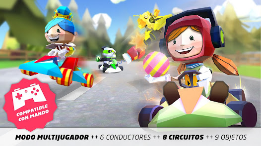 Screenshot 1 KING OF KARTS: 3D Racing Fun android