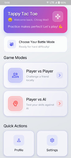 Tappy Tac Toe Screenshot 1 - AppWisp.com