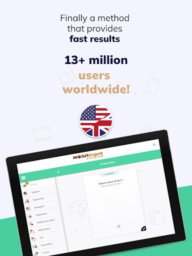 Screenshot of Medical English - MosaLingua
