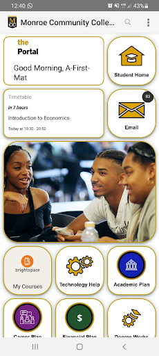 Android application Monroe CC screenshort
