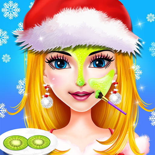 Christmas Makeup Game logo