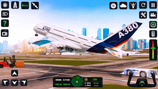 Airplane Flying Simulator Game