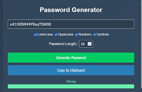 Password Generator App