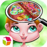 Cartoon Girl's Brain Surgery icon