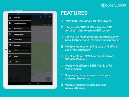 GIS Surveyor - Land Survey and Screenshot