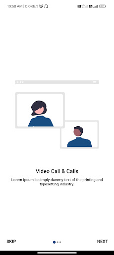 Android application VaistraChat screenshort