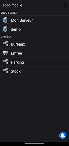 Aperçu de l'application