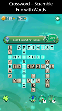 Game screenshot sQworble : Crossword Scramble mod apk