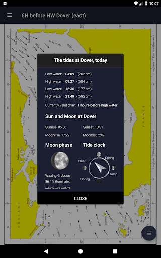 Tidal stream atlas English Ch