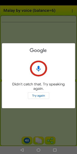 Learn Malaysian by voice and translation