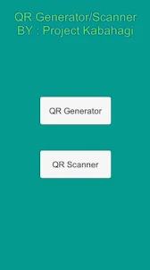 QR Generator/Scanner