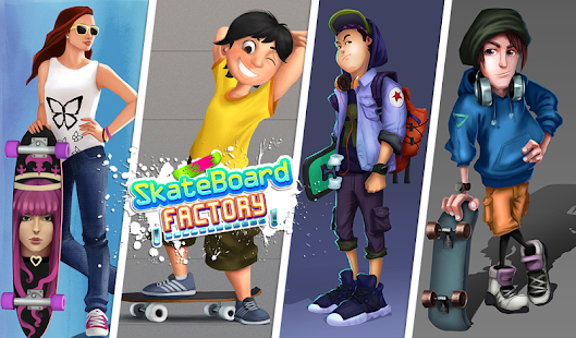 Skateboard craft Factory Pro - Skateboard Party 1.0.1 screenshots 12