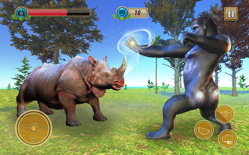 Gorilla Jungle - Final Battle Screen 2