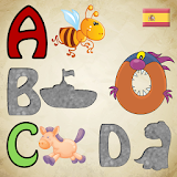 Spanish Alphabet Puzzles Kids! icon
