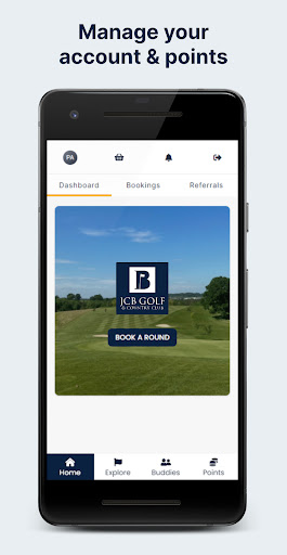 Android application JCB Golf & Country Club screenshort