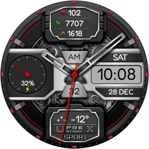 Hybrid PUNEL URX131 Watch face