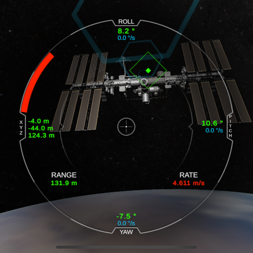 SpaceX Dragon to ISS Docking logo