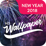 Happy New Year 2018 - Fireworks icon