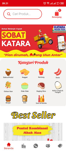 Android application Sobat Katara screenshort
