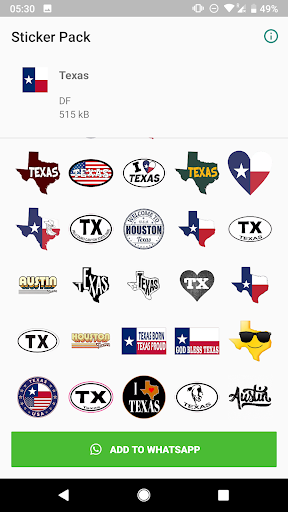 Texas Stickers for WhatsApp Screen 2