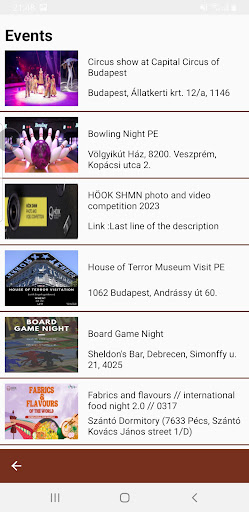 SHMentor Event Scanner Screen 2
