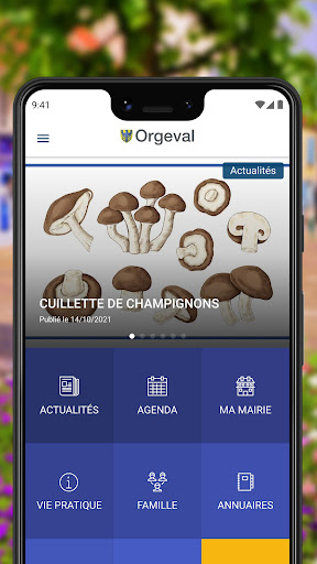Android application Orgeval l'appli screenshort
