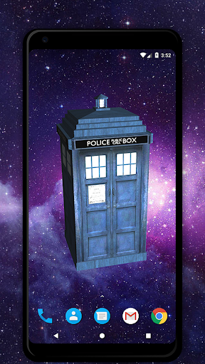 Android application TARDIS 3D Live Wallpaper screenshort
