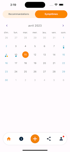 PsoriApp Screen 2