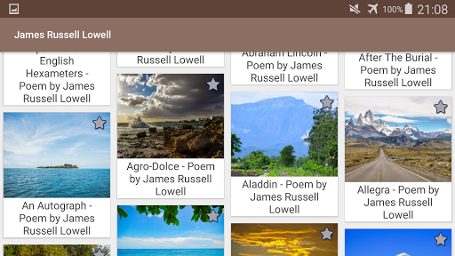 James Russell Lowell Poems