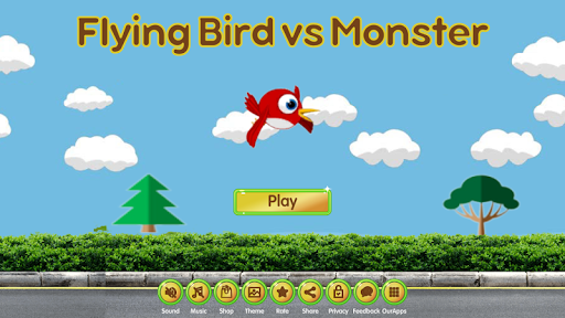 Android application Flying Bird vs Monster screenshort