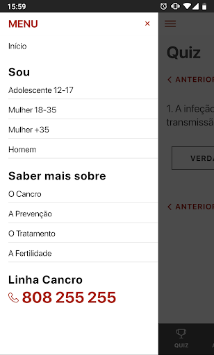 HPV e Cancro do Colo do Útero Screen 3