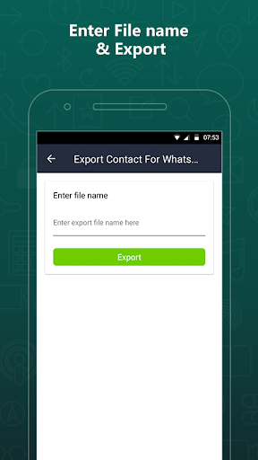 Export Contacts For WhatsApp 3.4 APK screenshots 2