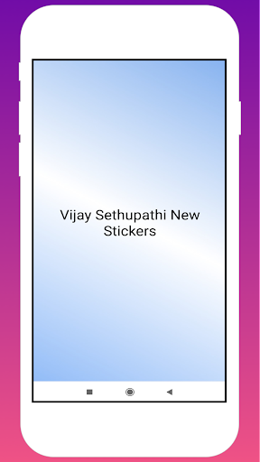 Android application Vijay Sethupathi Stickers screenshort