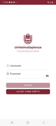 Android application myUnitelma screenshort