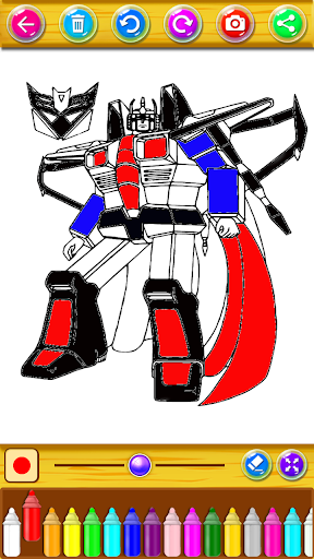 Robots Coloring And Game