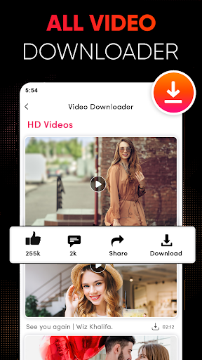 All Video Downloader HD App Screenshot 2 - AppWisp.com