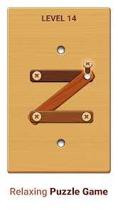 Woodle - Wood Screw Puzzle 0.08 APK + Мод (Unlimited money) за Android