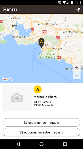 Android application Ximiti screenshort