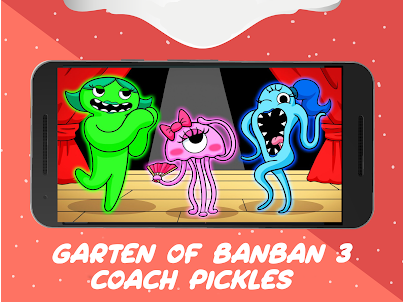 Garten Banban 2 Mobile,Garten Banban mobile,Garden Banban 3,Garten Coach  Pickles 3,Horror Banban 