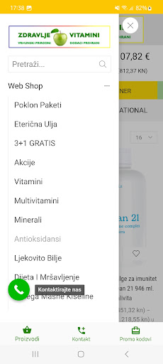 Zdravlje Vitamini Screen 2