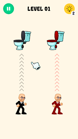 Game screenshot Skibidi Rush to Toilet mod apk
