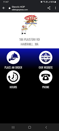 Steve's House of Pizza Screenshot 1 - AppWisp.com