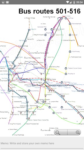 BANGKOK BUS MAP