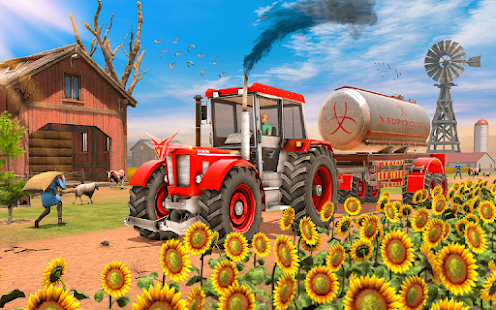 Tractor Driving Farming Games 1.10 screenshots 5
