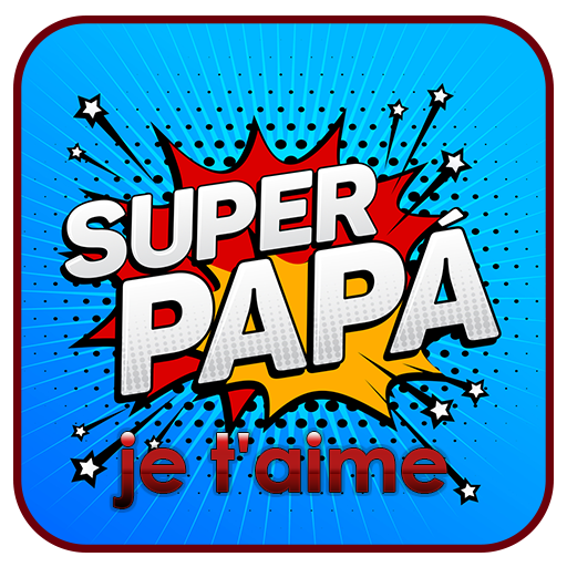 je t’aime Papa SMS logo
